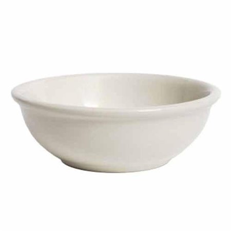 TUXTON CHINA Reno 5.25 in. Narrowed Rim Nappie Bowl - White Porcelain - 3 Dozen TRE-024